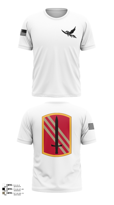 196th BDE SIG CO 21636857 Short Sleeve Performance Shirt - 3