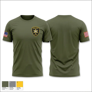 Short Sleeve Performance Shirt, Cook County Sheriffs Police Training Academy, Police, Teamtime, Team time, sublimation, custom sports apparel, team uniforms, spirit wear, spiritwear, sports uniforms, custom shirts, team store, custom team store, fundraiser sports, apparel fundraiser