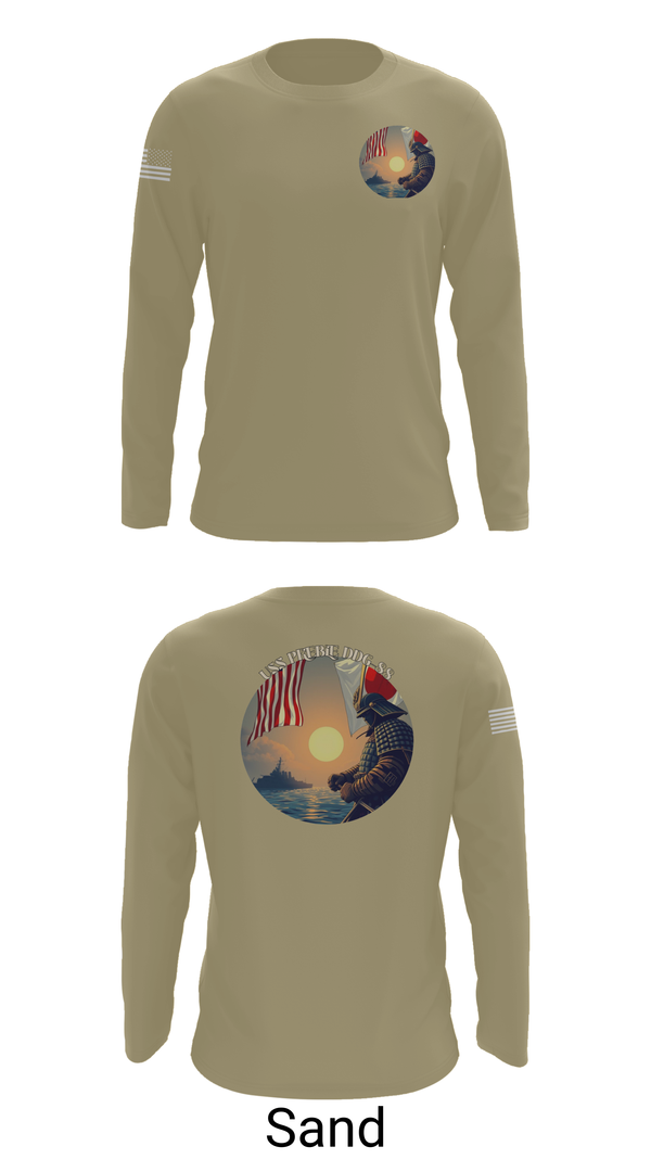 Long Sleeve Performance Shirt, Uss Preble DDG 88, , Teamtime, Team time, sublimation, custom sports apparel, team uniforms, spirit wear, spiritwear, sports uniforms, custom shirts, team store, custom team store, fundraiser sports, apparel fundraiser