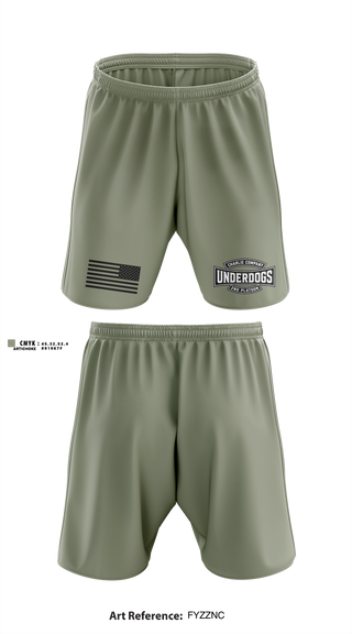 Athletic Shorts With Pockets, C co 2nd plt Underdogs, Army, Teamtime, Team time, sublimation, custom sports apparel, team uniforms, spirit wear, spiritwear, sports uniforms, custom shirts, team store, custom team store, fundraiser sports, apparel fundraiser