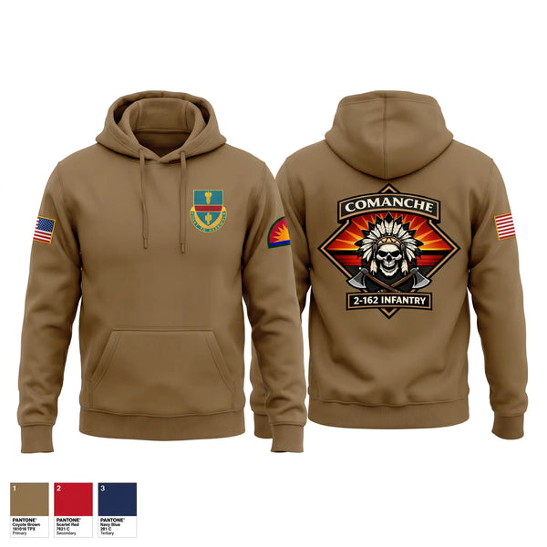Hoodie, Charlie Company 2-162, Army, Teamtime, Team time, sublimation, custom sports apparel, team uniforms, spirit wear, spiritwear, sports uniforms, custom shirts, team store, custom team store, fundraiser sports, apparel fundraiser