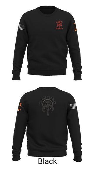Crew Neck Sweatshirt, C Co Pharmacy, , Teamtime, Team time, sublimation, custom sports apparel, team uniforms, spirit wear, spiritwear, sports uniforms, custom shirts, team store, custom team store, fundraiser sports, apparel fundraiser