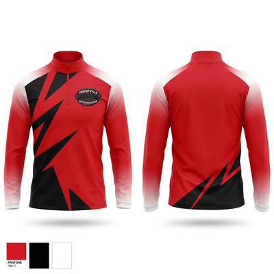 Forestville Falcons Quarter Zip Jacket - 1