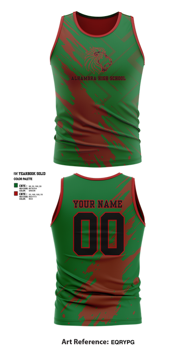 Alhambra High School Cheer 57800224 Tank Top - 1