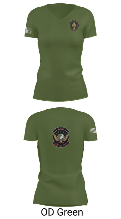 Hurlburt Field FARP 34978415 Women's Short Sleeve V-neck Shirt - 48