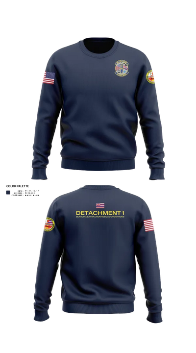 Detachment 1 SERO Crew Neck Sweatshirt - 21