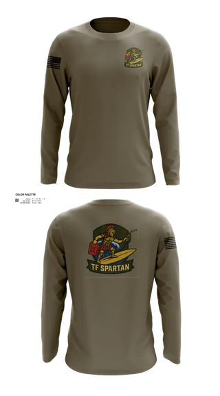 Long Sleeve Performance Shirt, Task Force Spartan, , Teamtime, Team time, sublimation, custom sports apparel, team uniforms, spirit wear, spiritwear, sports uniforms, custom shirts, team store, custom team store, fundraiser sports, apparel fundraiser