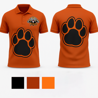 Lady Tigers 11683477 Women's Short Sleeve Performance Polo  - 1
