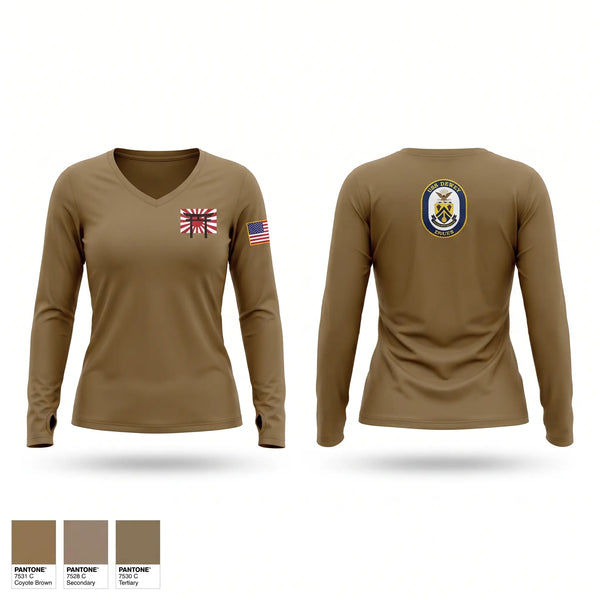 Old School Cotton Feel Shirt, USS Dewey DDG 105, Navy, Teamtime, Team time, sublimation, custom sports apparel, team uniforms, spirit wear, spiritwear, sports uniforms, custom shirts, team store, custom team store, fundraiser sports, apparel fundraiser