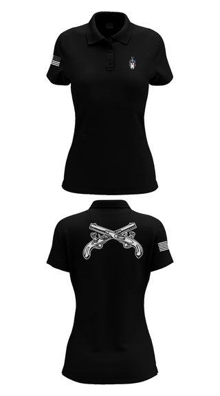 Womens Short Sleeve Performance Polo, 712th MP Co, , Teamtime, Team time, sublimation, custom sports apparel, team uniforms, spirit wear, spiritwear, sports uniforms, custom shirts, team store, custom team store, fundraiser sports, apparel fundraiser