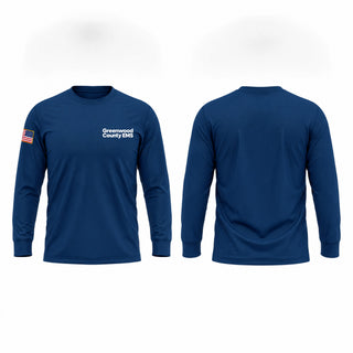 Long Sleeve Performance Shirt, Greenwood County EMS, EMS/EMT, Teamtime, Team time, sublimation, custom sports apparel, team uniforms, spirit wear, spiritwear, sports uniforms, custom shirts, team store, custom team store, fundraiser sports, apparel fundraiser