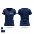 Tyronza fire/rescue 19146650 Women's Short Sleeve V-neck Shirt - 1