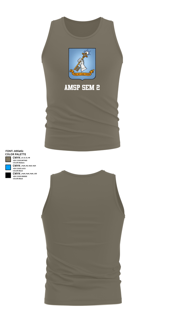 Tank Top, AMSP Sem 2, , Teamtime, Team time, sublimation, custom sports apparel, team uniforms, spirit wear, spiritwear, sports uniforms, custom shirts, team store, custom team store, fundraiser sports, apparel fundraiser