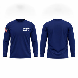 Long Sleeve Performance Shirt, Bolton Police, Police, Teamtime, Team time, sublimation, custom sports apparel, team uniforms, spirit wear, spiritwear, sports uniforms, custom shirts, team store, custom team store, fundraiser sports, apparel fundraiser