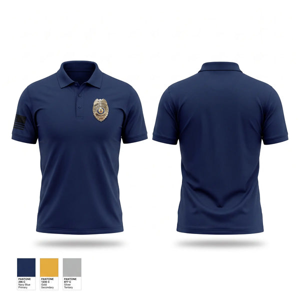 Short Sleeve Performance Polo, Gate City Police Department, Police, Teamtime, Team time, sublimation, custom sports apparel, team uniforms, spirit wear, spiritwear, sports uniforms, custom shirts, team store, custom team store, fundraiser sports, apparel fundraiser