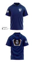 3BCT H2F 56762054 Short Sleeve Performance Shirt with hood - 102