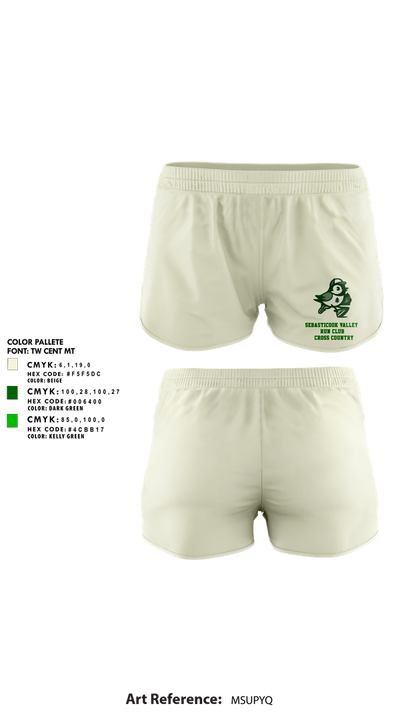 Sebasticook Valley Run Club 97368508 Women's Shorts - 1