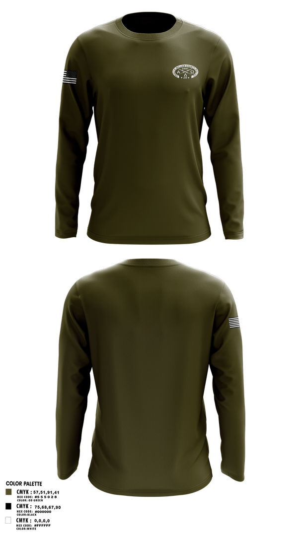 Long Sleeve Performance Shirt, Prince William SWAT, , Teamtime, Team time, sublimation, custom sports apparel, team uniforms, spirit wear, spiritwear, sports uniforms, custom shirts, team store, custom team store, fundraiser sports, apparel fundraiser