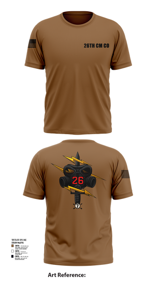 Short Sleeve Performance Shirt, 26th CM Co, , Teamtime, Team time, sublimation, custom sports apparel, team uniforms, spirit wear, spiritwear, sports uniforms, custom shirts, team store, custom team store, fundraiser sports, apparel fundraiser