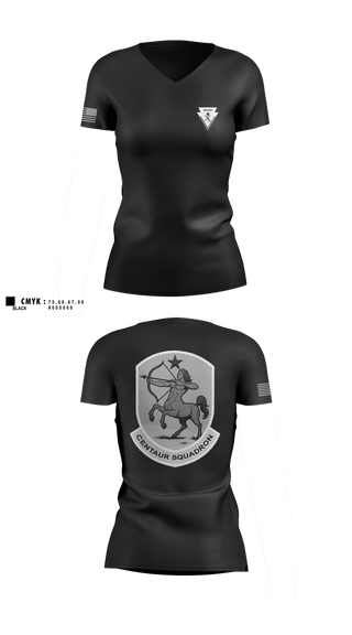 Womens Short Sleeve Vneck Shirt, Killer Troop, 2/11 ACR, , Teamtime, Team time, sublimation, custom sports apparel, team uniforms, spirit wear, spiritwear, sports uniforms, custom shirts, team store, custom team store, fundraiser sports, apparel fundraiser
