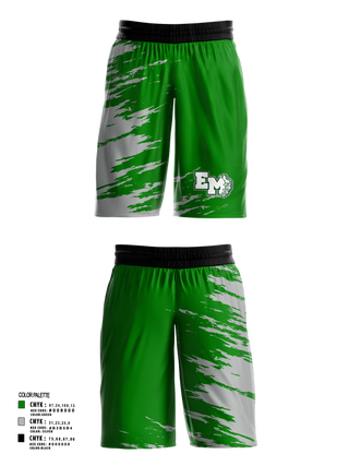 Womens Basketball Shorts, East Mills Junior High School Basketball, Women's Basketball, Teamtime, Team time, sublimation, custom sports apparel, team uniforms, spirit wear, spiritwear, sports uniforms, custom shirts, team store, custom team store, fundraiser sports, apparel fundraiser