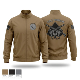 Windbreaker, ABLE COMPANY, National Guard, Teamtime, Team time, sublimation, custom sports apparel, team uniforms, spirit wear, spiritwear, sports uniforms, custom shirts, team store, custom team store, fundraiser sports, apparel fundraiser