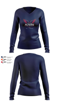 Heartland Flyers 65823739 Women's Long Sleeve V-neck Shirt - 3