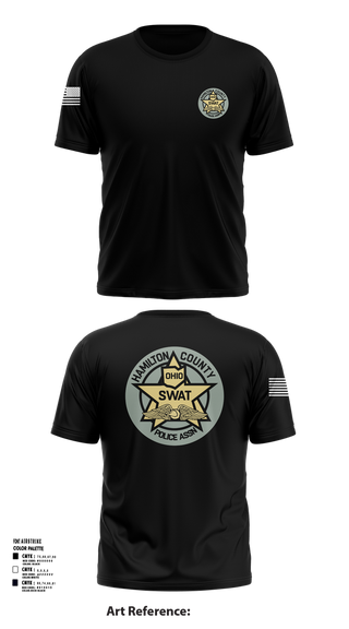 Short Sleeve Performance Shirt, HCPA Swat, , Teamtime, Team time, sublimation, custom sports apparel, team uniforms, spirit wear, spiritwear, sports uniforms, custom shirts, team store, custom team store, fundraiser sports, apparel fundraiser