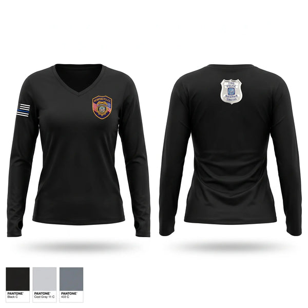 Old School Cotton Feel Shirt, Crump Station (Memphis Police Department), Police, Teamtime, Team time, sublimation, custom sports apparel, team uniforms, spirit wear, spiritwear, sports uniforms, custom shirts, team store, custom team store, fundraiser sports, apparel fundraiser