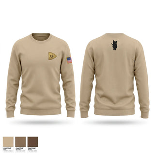 Crew Neck Sweatshirt, Eye of cyclone, National Guard, Teamtime, Team time, sublimation, custom sports apparel, team uniforms, spirit wear, spiritwear, sports uniforms, custom shirts, team store, custom team store, fundraiser sports, apparel fundraiser