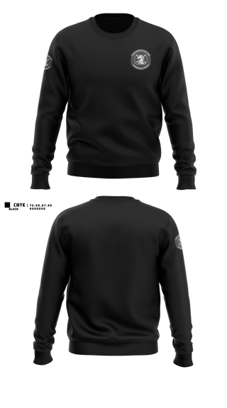Crew Neck Sweatshirt, Springfield CNT, Police, Teamtime, Team time, sublimation, custom sports apparel, team uniforms, spirit wear, spiritwear, sports uniforms, custom shirts, team store, custom team store, fundraiser sports, apparel fundraiser