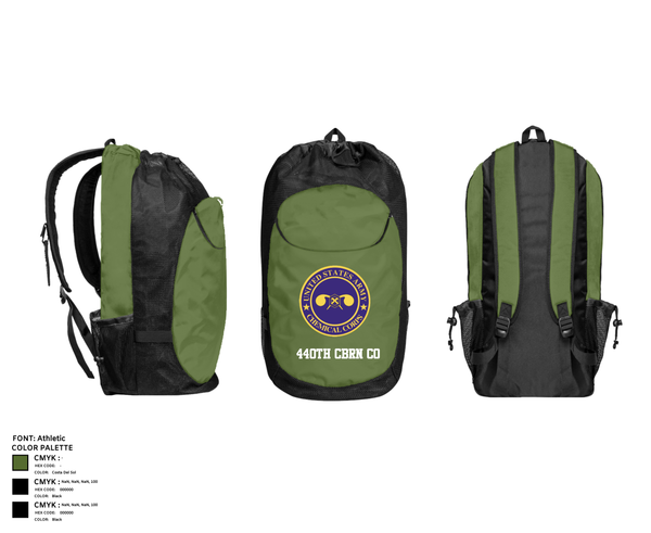 Gear Bag, 440th CBRN CO, , Teamtime, Team time, sublimation, custom sports apparel, team uniforms, spirit wear, spiritwear, sports uniforms, custom shirts, team store, custom team store, fundraiser sports, apparel fundraiser