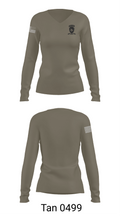 Santa Clara Police Department 24091782 Women's Long Sleeve V-neck Shirt - 11