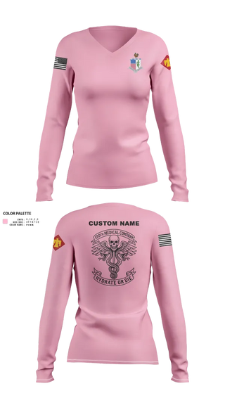 Womens Long Sleeve Vneck Shirt, , , Teamtime, Team time, sublimation, custom sports apparel, team uniforms, spirit wear, spiritwear, sports uniforms, custom shirts, team store, custom team store, fundraiser sports, apparel fundraiser