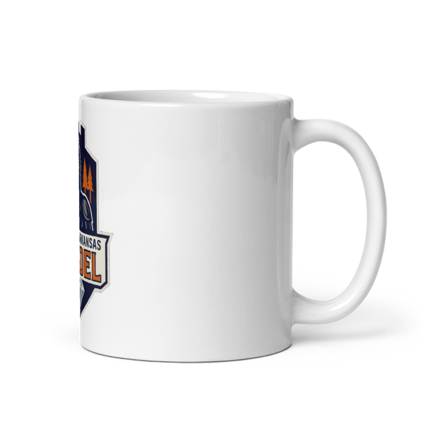 Northwest Arkansas Citadel 63314018 White Glossy Mug - Small