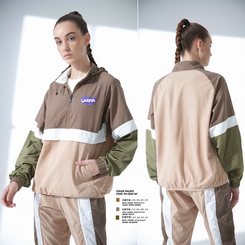 Windbreaker, Capixaba, Women's Volleyball, Teamtime, Team time, sublimation, custom sports apparel, team uniforms, spirit wear, spiritwear, sports uniforms, custom shirts, team store, custom team store, fundraiser sports, apparel fundraiser