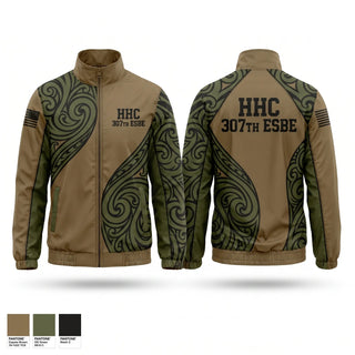 Windbreaker, HHC, 307th ESB-E, Army, Teamtime, Team time, sublimation, custom sports apparel, team uniforms, spirit wear, spiritwear, sports uniforms, custom shirts, team store, custom team store, fundraiser sports, apparel fundraiser
