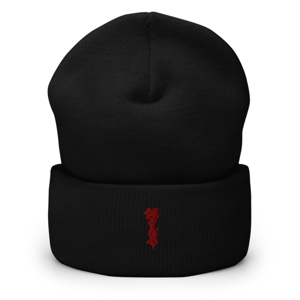 Warlord Barbell LLC 11039529 Cuffed Beanie | Yupoong 1501KC
