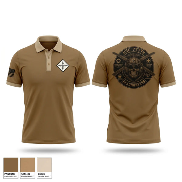 Short Sleeve Performance Polo, HSC 777th, Army, Teamtime, Team time, sublimation, custom sports apparel, team uniforms, spirit wear, spiritwear, sports uniforms, custom shirts, team store, custom team store, fundraiser sports, apparel fundraiser