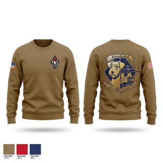 Crew Neck Sweatshirt, Airedales, Army, Teamtime, Team time, sublimation, custom sports apparel, team uniforms, spirit wear, spiritwear, sports uniforms, custom shirts, team store, custom team store, fundraiser sports, apparel fundraiser