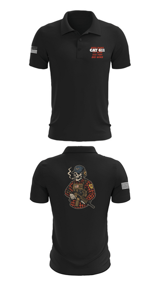 Short Sleeve Performance Polo, CAT 611, Army, Teamtime, Team time, sublimation, custom sports apparel, team uniforms, spirit wear, spiritwear, sports uniforms, custom shirts, team store, custom team store, fundraiser sports, apparel fundraiser