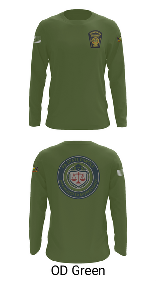 Long Sleeve Performance Shirt, Specialized Sex Offender Supervision, Police, Teamtime, Team time, sublimation, custom sports apparel, team uniforms, spirit wear, spiritwear, sports uniforms, custom shirts, team store, custom team store, fundraiser sports, apparel fundraiser