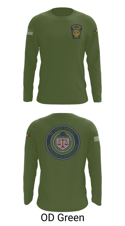 Specialized Sex Offender Supervision 79544168 Long Sleeve Performance Shirt 44