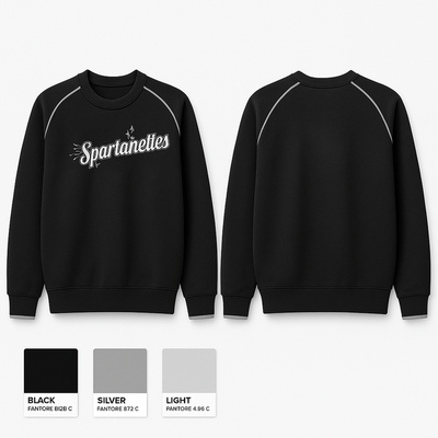 Shade Spartanettes (not cheer we are dance team) 16028703 Crew Neck Sweatshirt - 1