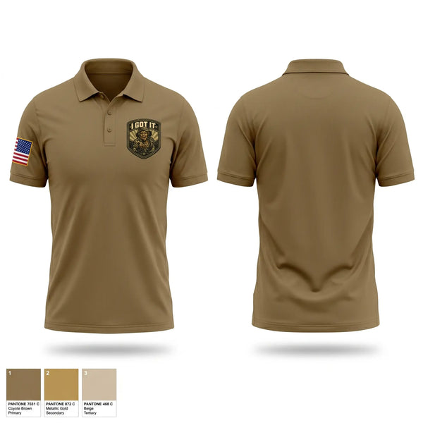 Short Sleeve Performance Polo, McGregor Range, Army, Teamtime, Team time, sublimation, custom sports apparel, team uniforms, spirit wear, spiritwear, sports uniforms, custom shirts, team store, custom team store, fundraiser sports, apparel fundraiser