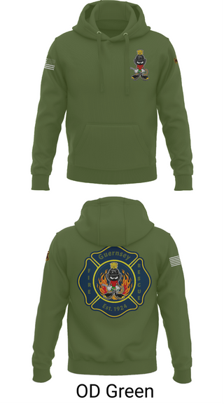 Hoodie, Guernsey Fire & Rescue, , Teamtime, Team time, sublimation, custom sports apparel, team uniforms, spirit wear, spiritwear, sports uniforms, custom shirts, team store, custom team store, fundraiser sports, apparel fundraiser
