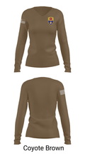 270th MP CO 56608510 Women's Long Sleeve V-neck Shirt - 16