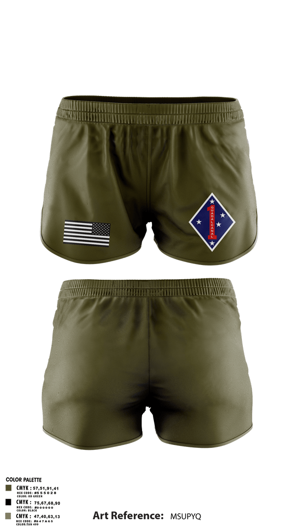 Ranger Panties, 3rd LAR 1st MARDIV, Marines, Teamtime, Team time, sublimation, custom sports apparel, team uniforms, spirit wear, spiritwear, sports uniforms, custom shirts, team store, custom team store, fundraiser sports, apparel fundraiser