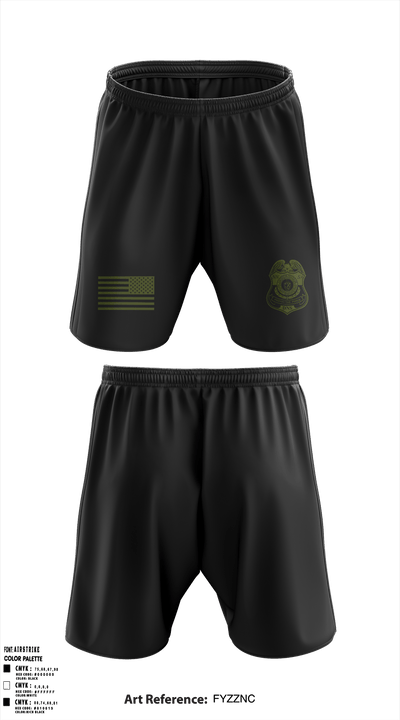 NNSS SRT 8281920 Athletic Shorts With Pockets - 1