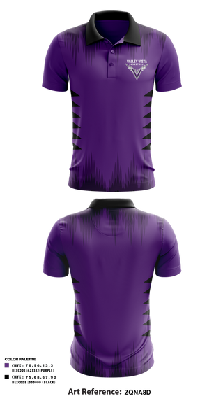 Short Sleeve Performance Polo, Valley Vista Basketball, Men's Basketball, Teamtime, Team time, sublimation, custom sports apparel, team uniforms, spirit wear, spiritwear, sports uniforms, custom shirts, team store, custom team store, fundraiser sports, apparel fundraiser